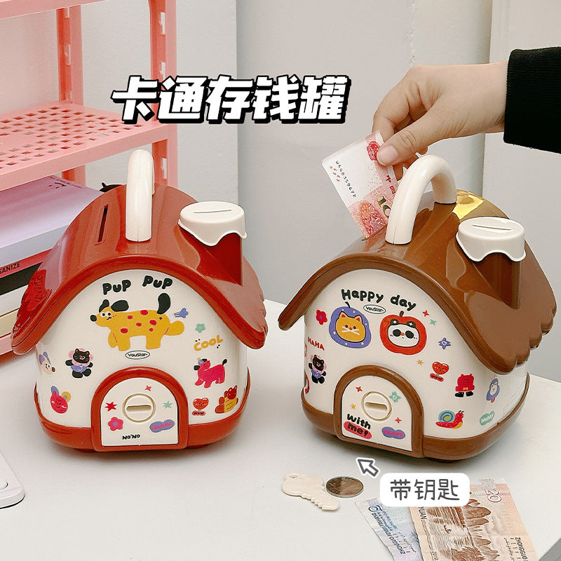 House-Shaped Piggy Bank – Fun Storage & Gift Idea