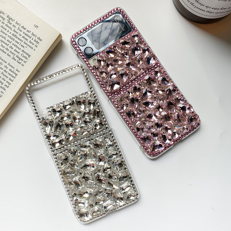 Samsung Z Flip 6 Rhinestone Case – Luxury Foldable Design