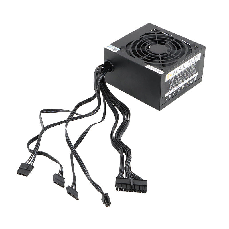 ATX 400W Silent Power Supply – 250W Rated Efficiency