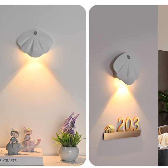 Magnetic Wireless Human Sensor Wall Lamp – Rechargeable Indoor