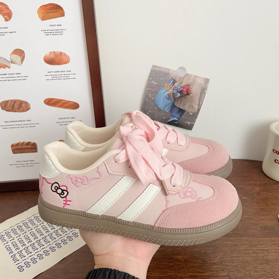STOCK-Korean Niche Chic, Casual White Shoes for Women