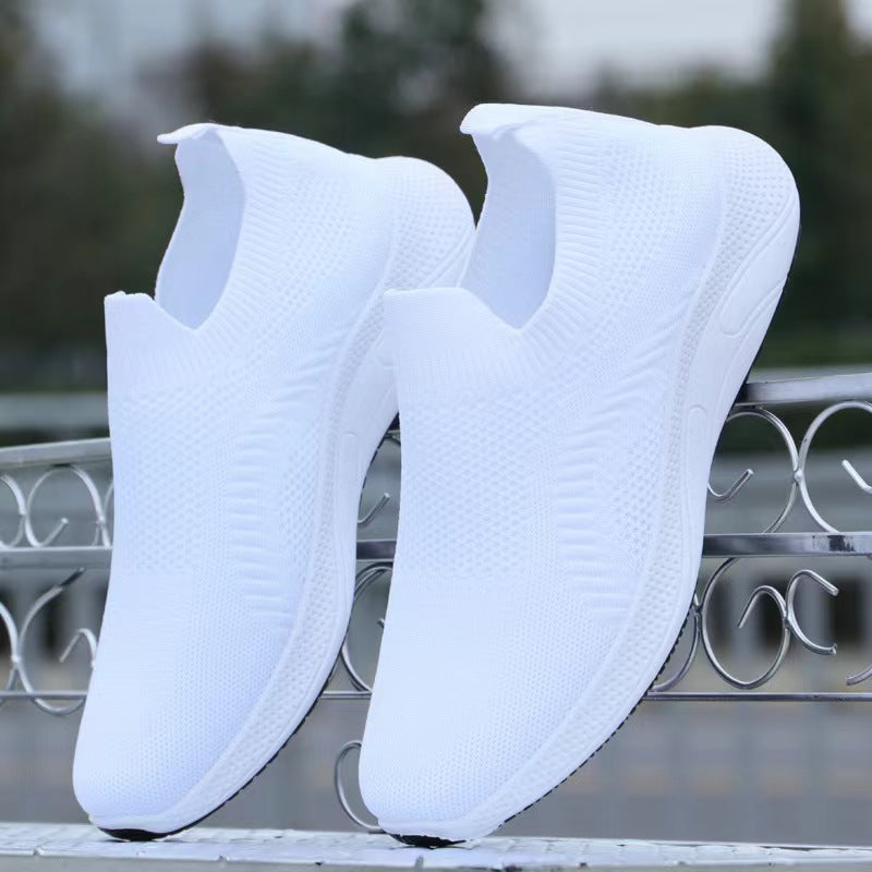 Men’s Summer Mesh Slip-On Walking Shoes Soft Sole