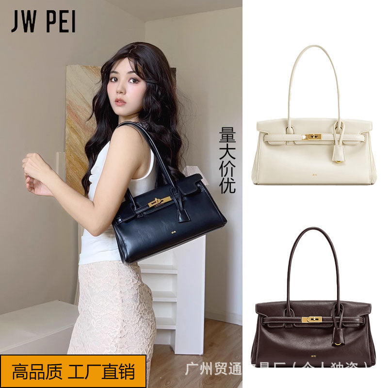 JWPEI Yara Niche Baguette Shoulder Underarm Bag Women Chic X