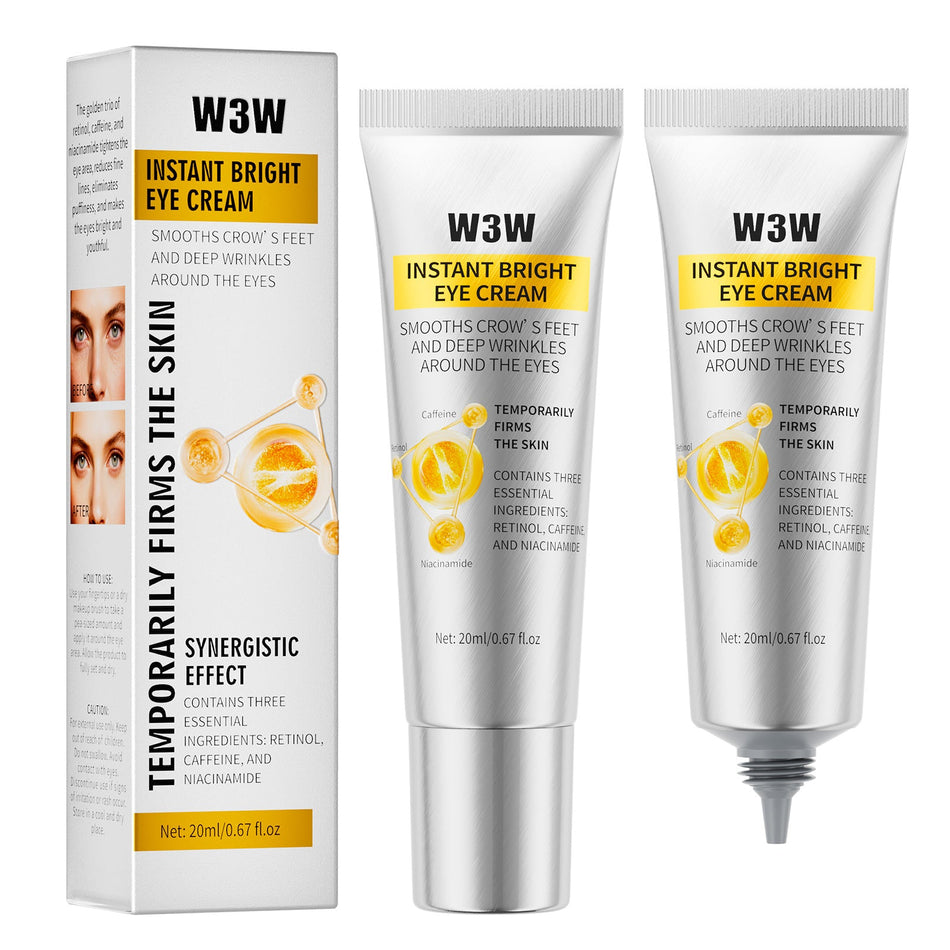W3W Instant Eye Cream – Dark Circle & Fine Line Brightening