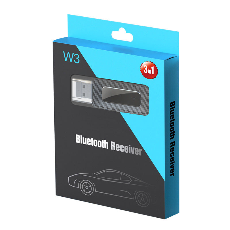 Car Bluetooth FM Transmitter – Wireless Audio Receiver Adapter