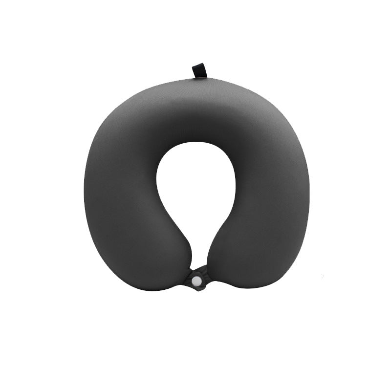 Custom Logo Memory Cotton U-Shaped Travel Pillow
