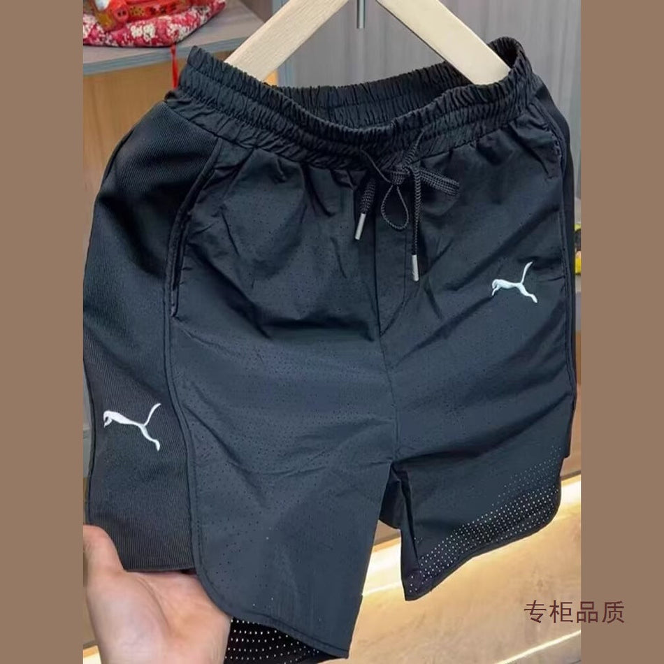 Men's Summer Ice Silk Quick-Drying Shorts Breathable