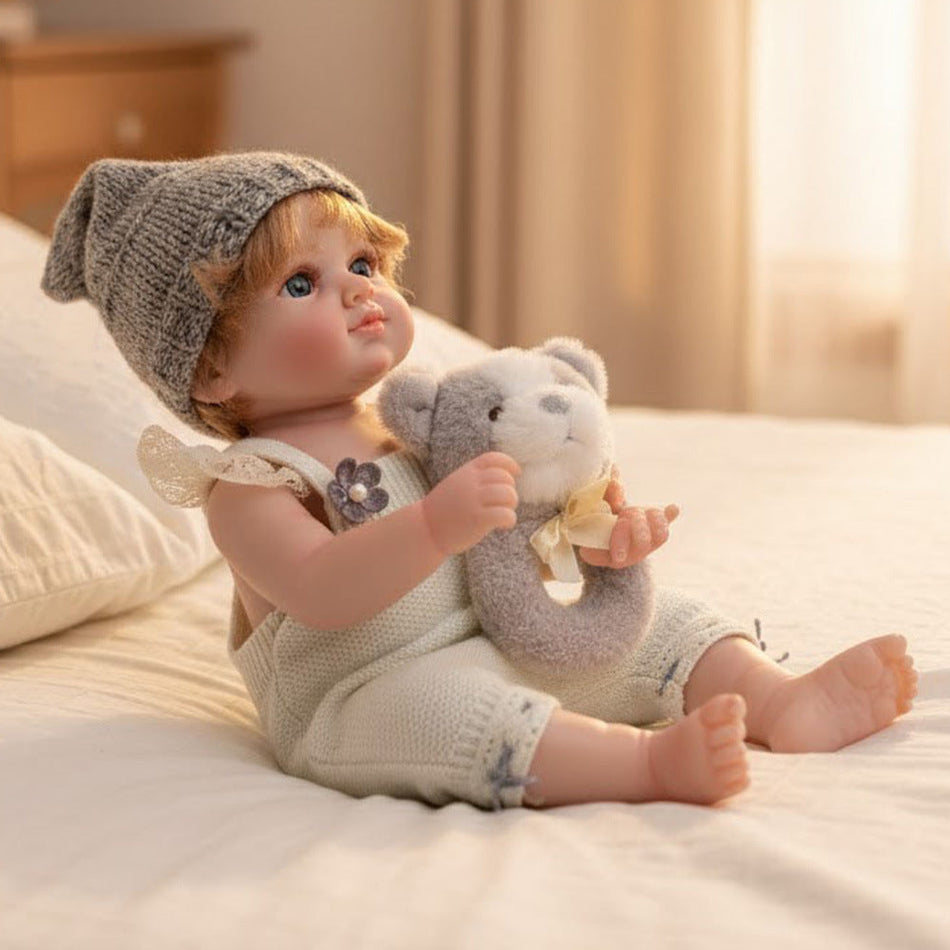 Cloveray Genuine 50cm Reborn Baby Doll for Kids
