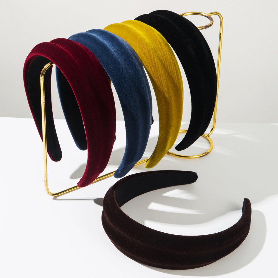 Korean Velvet Wide Daily Fashion Headband