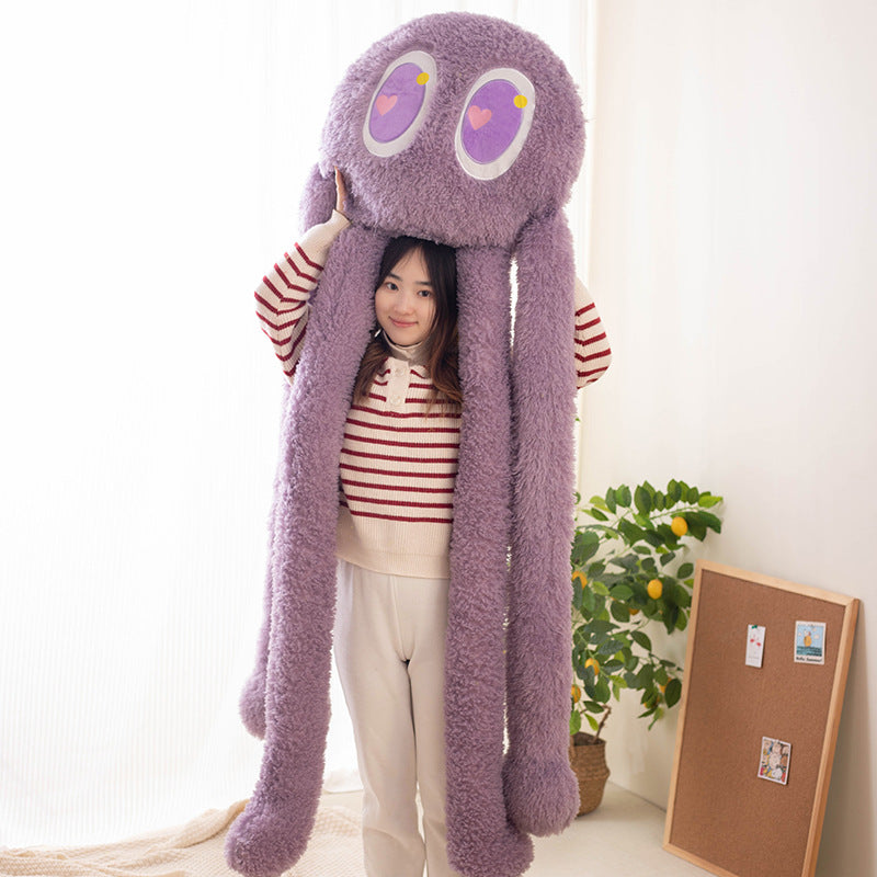 Large Octopus Plush Toy Soft Cotton Doll Pillow for Kids
