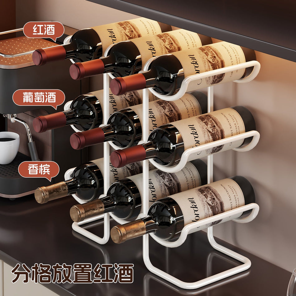 Luxury Wine Cabinet Rack – Upside-Down Glass Holder