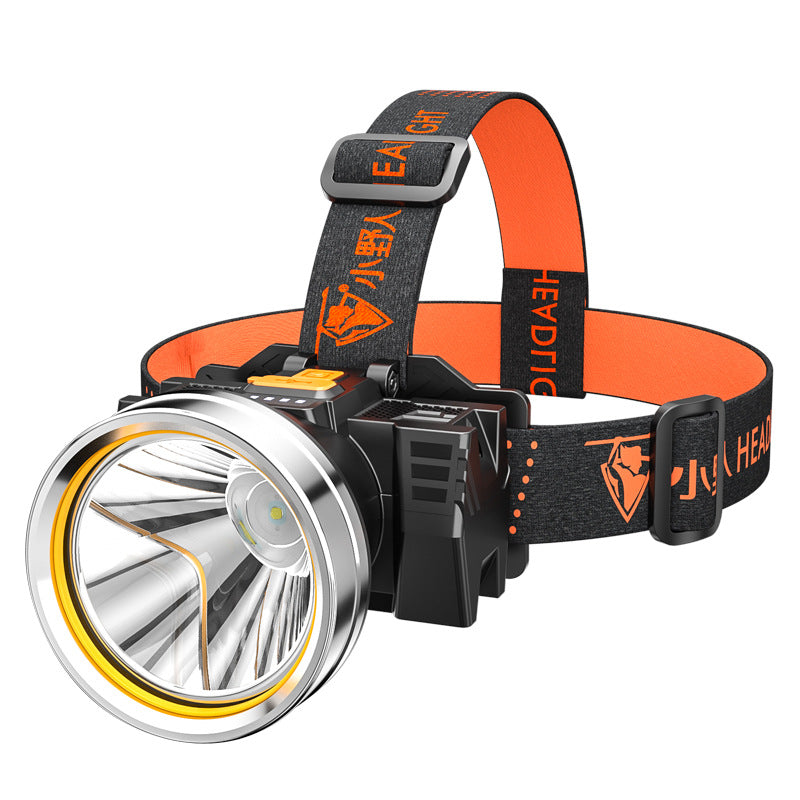 High-Power Waterproof LED Headlamp – USB Rechargeable