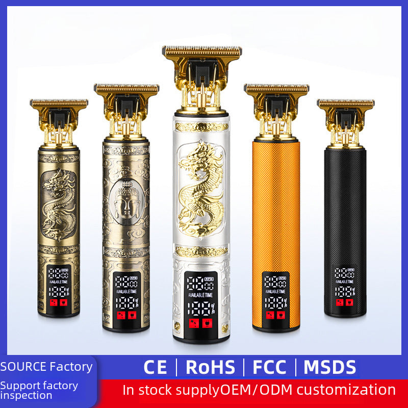 Pro Hairdressing Clipper – Bald, Oil Head & Carving Razor