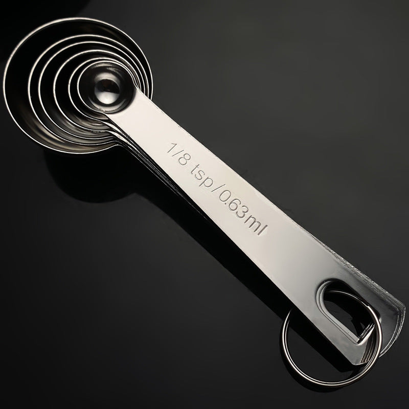 Stainless Steel Baking Measuring Spoon Gram Scale Set