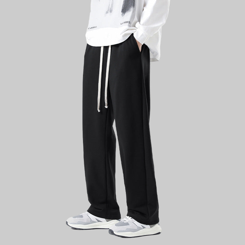 Men’s Solid Color Sweatpants Loose Casual Autumn 2025