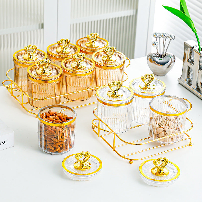 Food Grade Sealed Storage Jar for Kitchen & Fridge