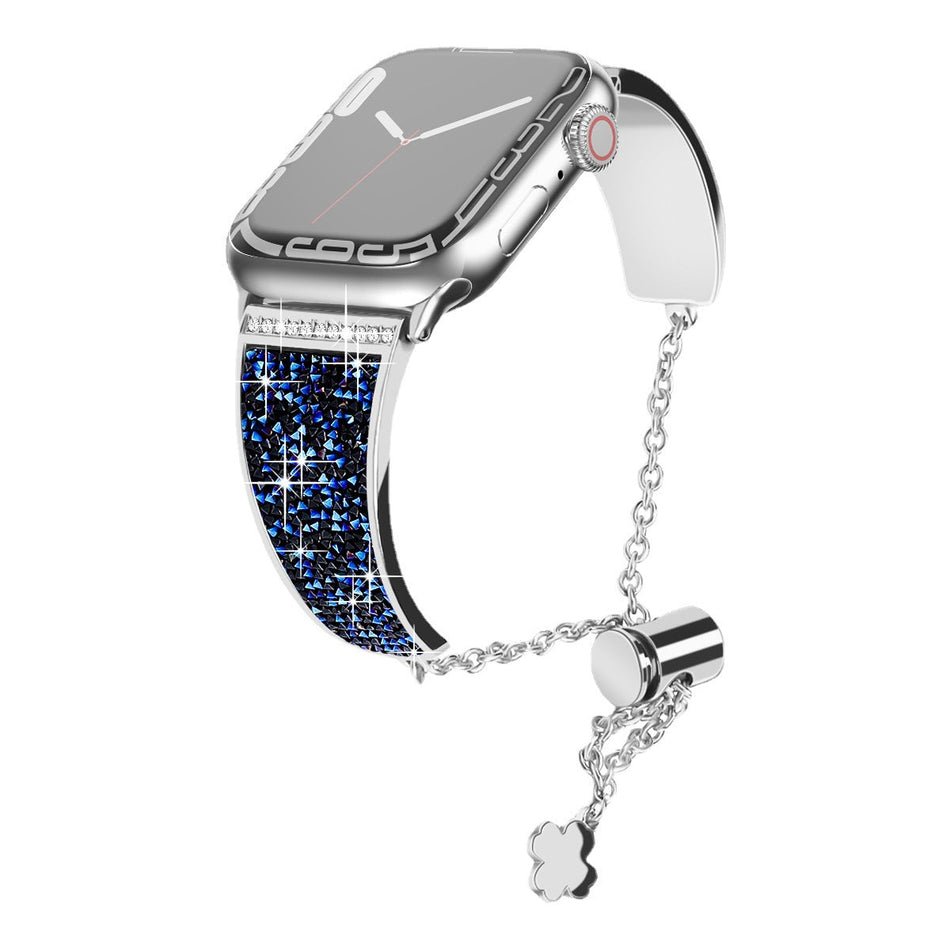 Diamond Chain Metal Strap for Apple Watch 8 & SE