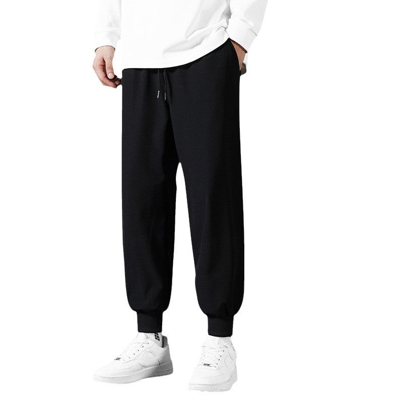 Men’s Loose Fit Sports Pants – Trendy Korean Style