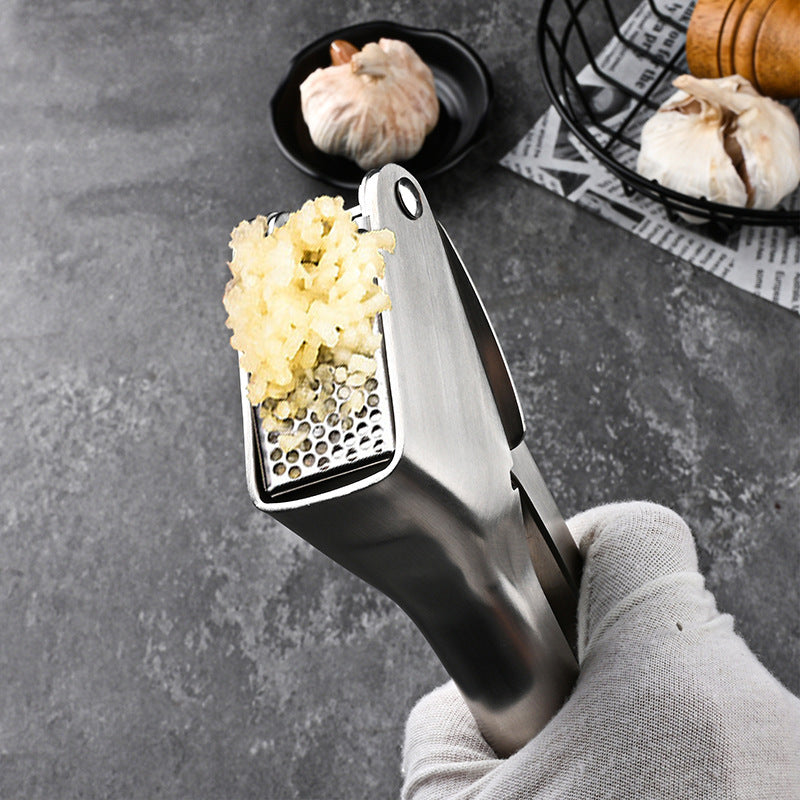 Manual Stainless Steel Garlic & Lemon Press