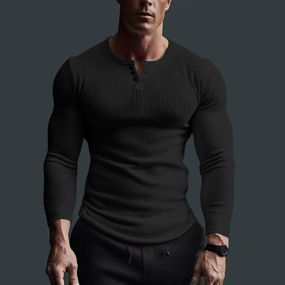 STOCK-V-Neck Power Shirt – Stretchy, Stylish & Built for Bold
