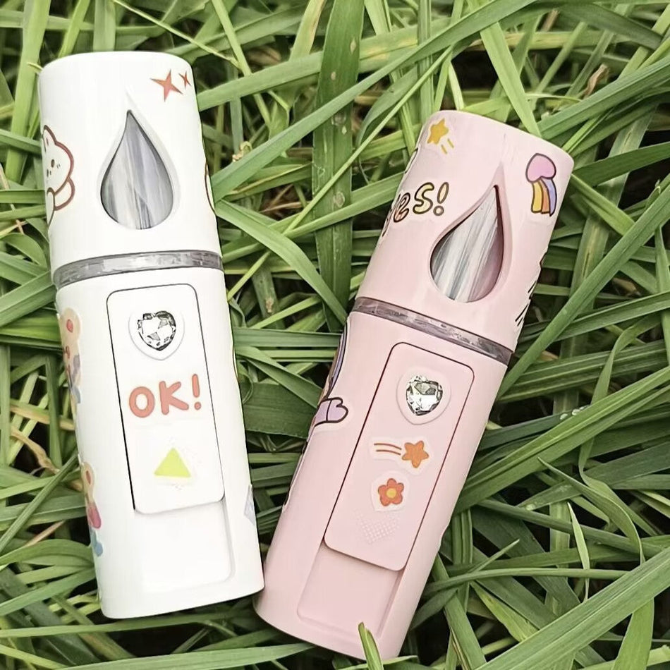 Portable Cute Nano Spray Facial Humidifier Handheld Steamer