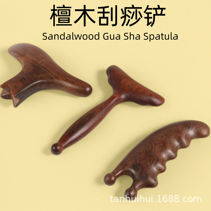 Sandalwood Meridian Massage Stick – Foot, Sole & Acupuncture Tool