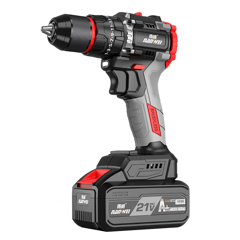 Brushless Lithium Electric Impact Drill Screwdriver