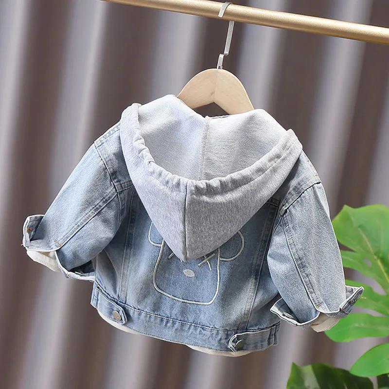 Boys Denim Tops 2025 Korean Style Spring Autumn Casual Wear