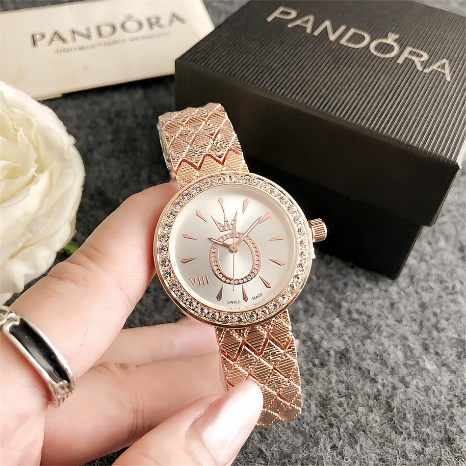 Vintage Rhinestone Women’s Watch – Elegant & Trendy