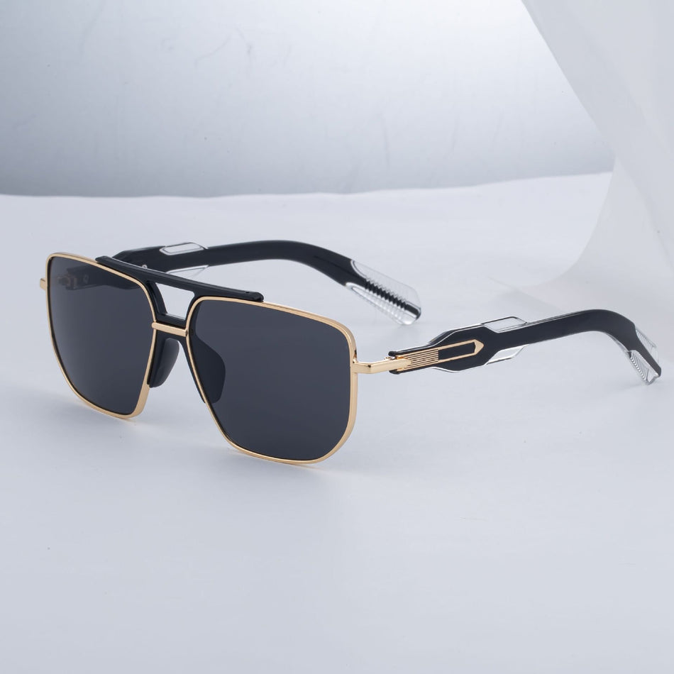 Men’s Trendy Square Frame Sunglasses – 2025 Style