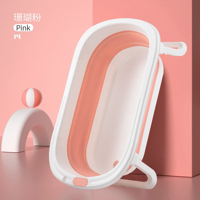Foldable Baby Bathtub for Lying & Sitting Newborns