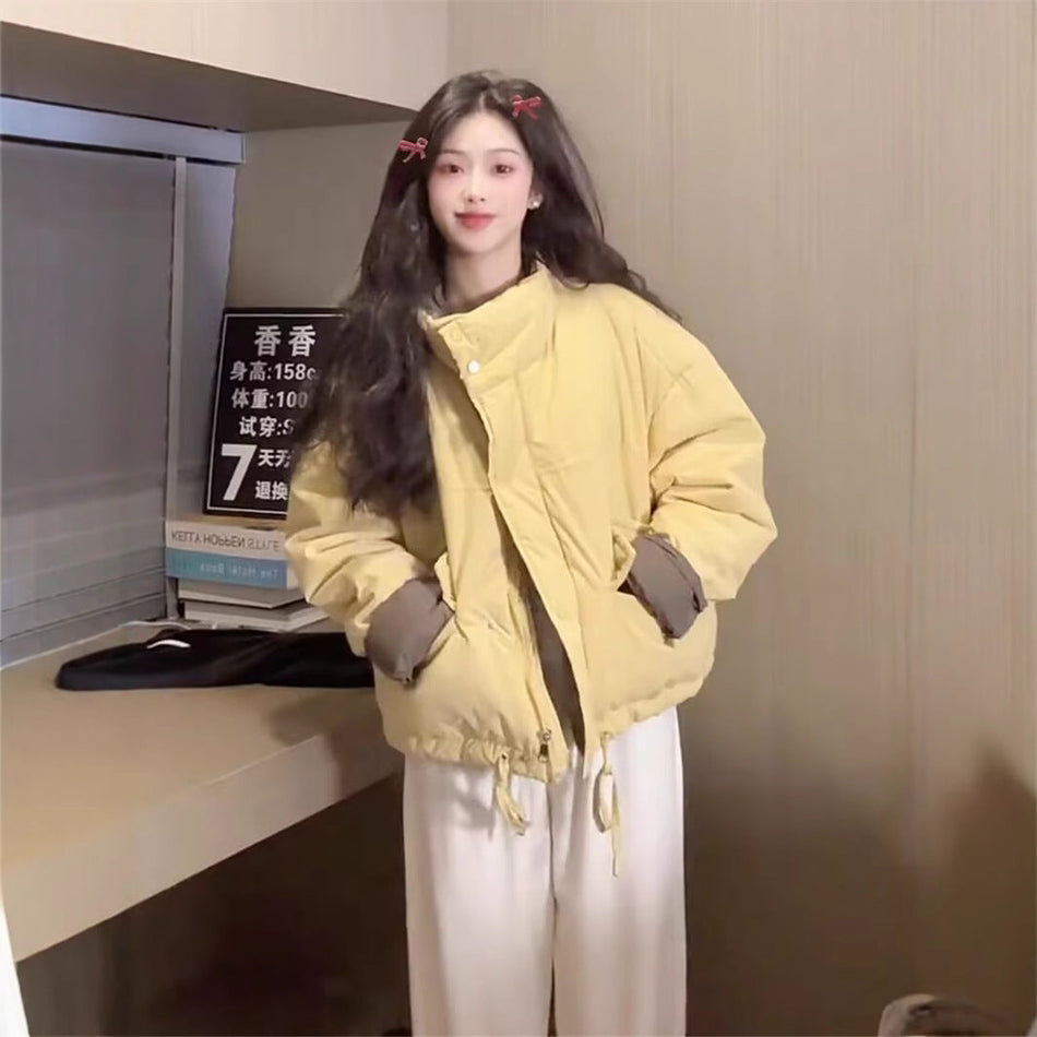 Women’s Down Cotton Coat – Lightweight Winter Chic