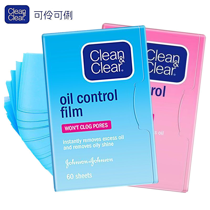 Clean & Clear Blue Mask Facial Oil-Blotting Paper – Portable