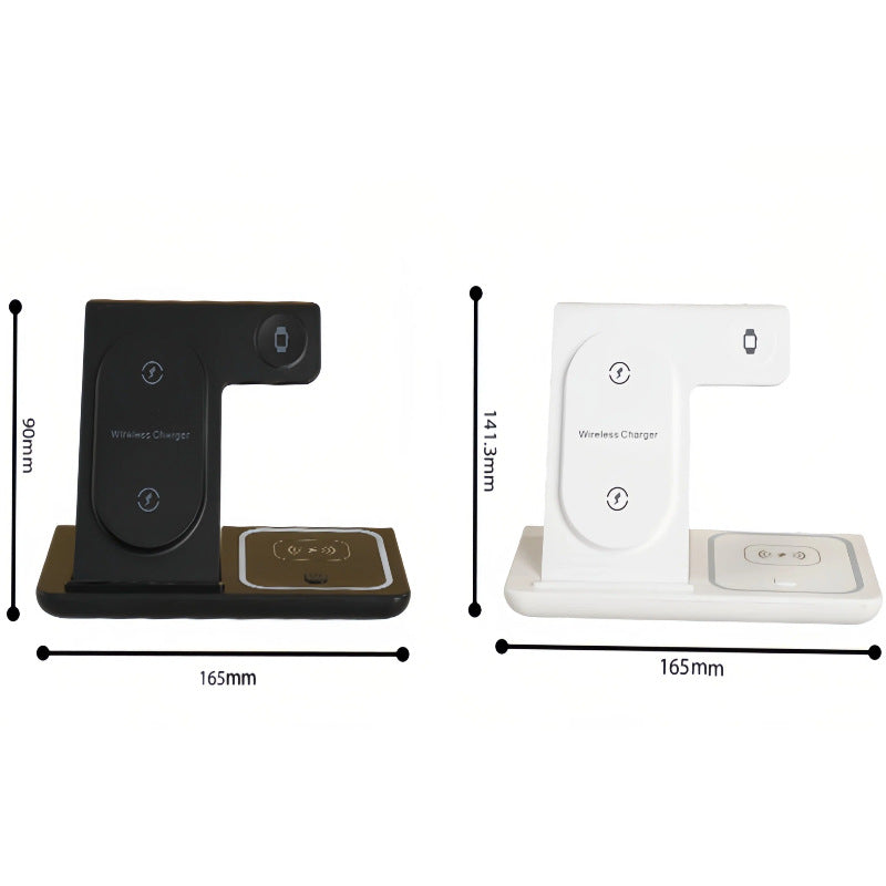 Folding 15W Wireless Charger (Phone + Watch + Headset)
