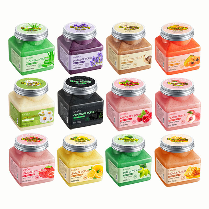 Plant Herbal Exfoliating Body Scrub – Natural Skin Renewal