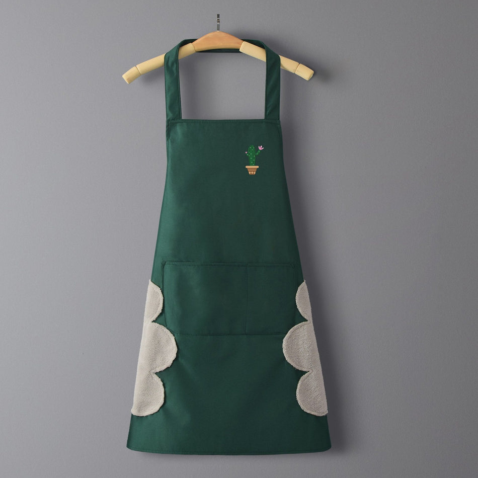 Cute Waterproof Anti-Fouling Kitchen Apron for Women