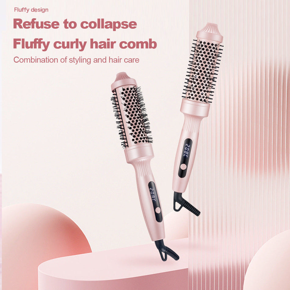 Electric Curling Comb with Digital Display for Large Waves