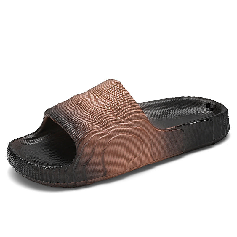STOCK-Men’s Clover Coconut Slippers | Thick Bottom Summer Shoes