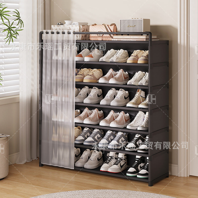 INSTOCK-Wall-Mounted Multi-Layer Shoe Cabinet Home Storage Rack