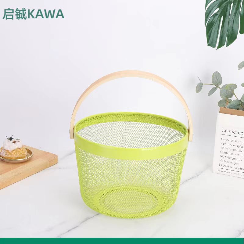 STOCK-Scandinavian Iron Hand Basket | Gift & Storage