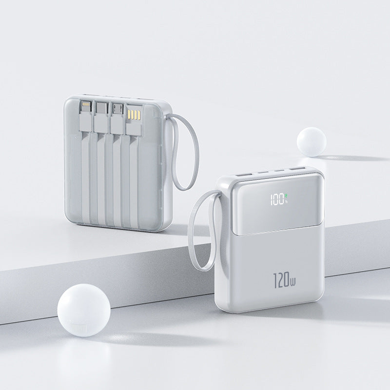 STOCK-20000mAh Built-In Cable Power Bank Nepal