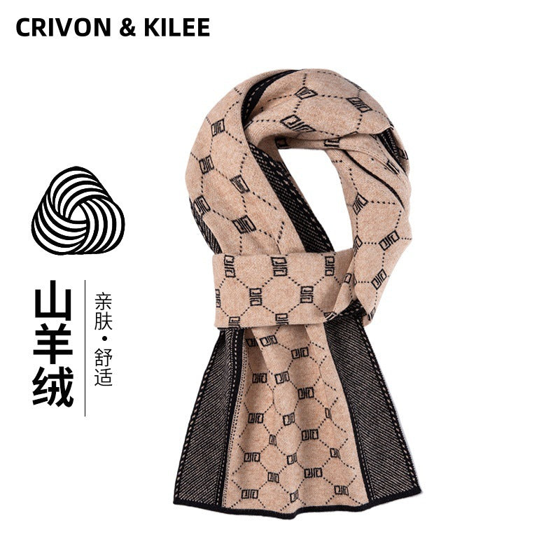 Wholesale Korean-Style Men's Cashmere Scarf