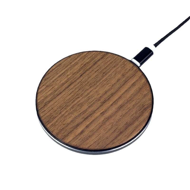Bamboo Wooden Wireless Charger for Apple & Android