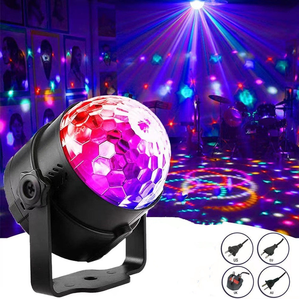 RGB LED Mini Magic Ball Light for Tihar Festival Disco