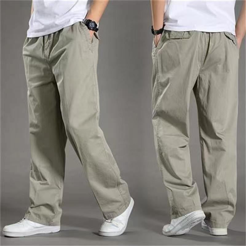 INSTOCK-Cotton Overalls – Durable Loose Fit Summer Pants