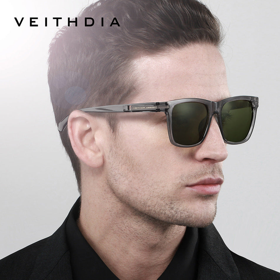 STOCK-Polarized Color-Changing Square Sunglasses | Men’s Fashion