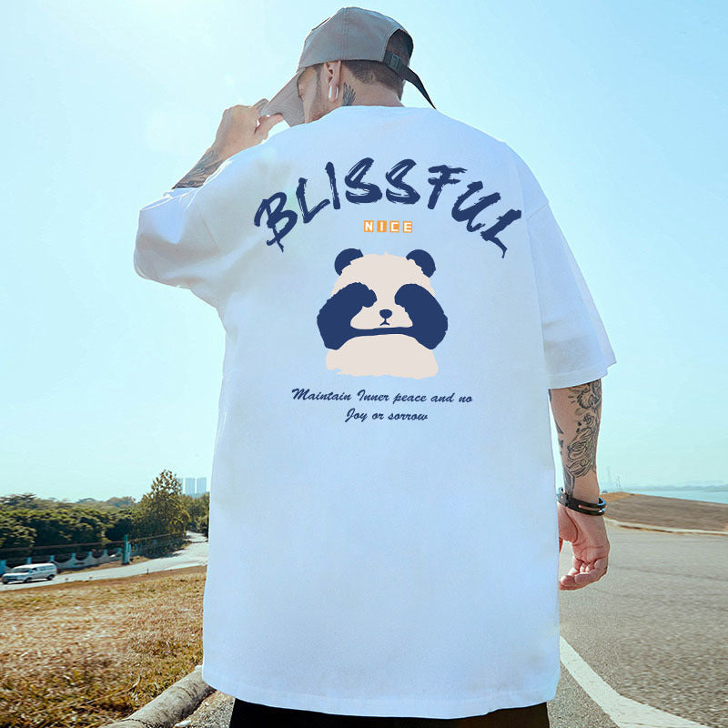 Cartoon Printed T-Shirt – Korean Style Oversized Summer Tee