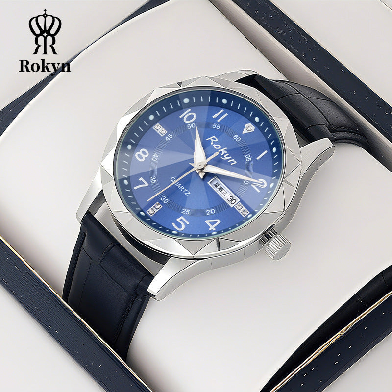 Men’s Waterproof Luminous Quartz Casual Business Watch