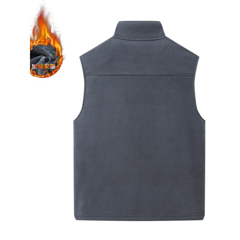 Men’s Double-Sided Fleece Thermal Vest Winter 2026