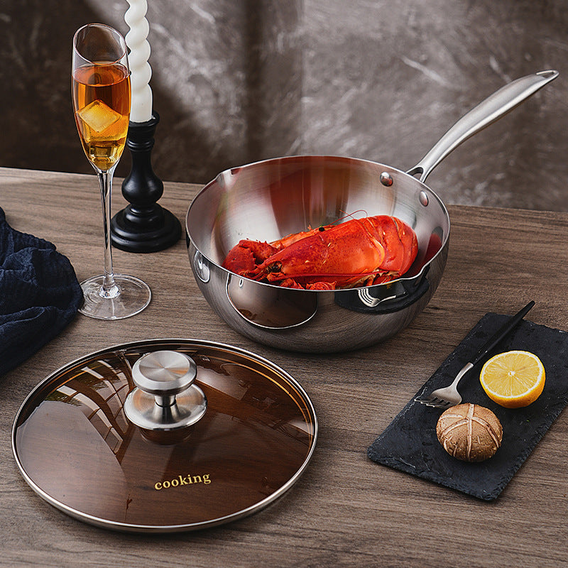 304 Stainless Steel Non-Stick Milk & Soup Pot